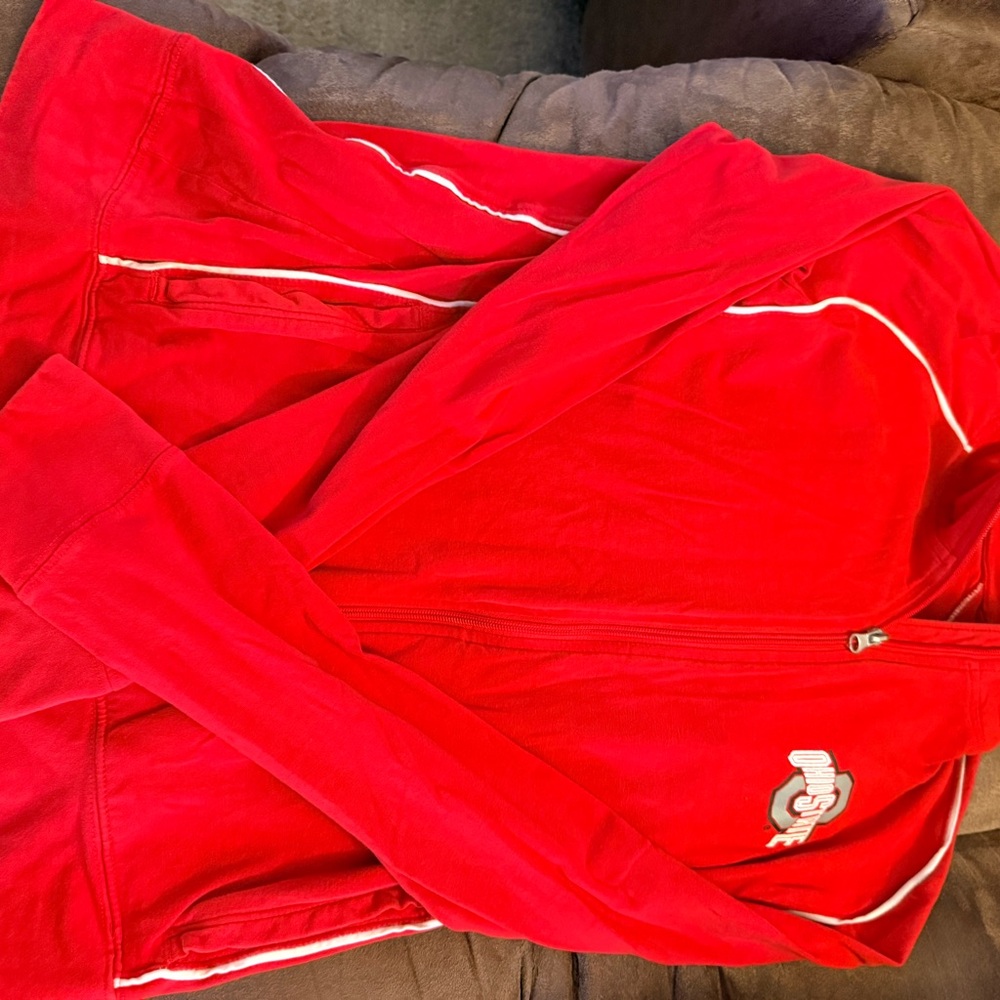 Ohio state zip-Up Jacket with Logo